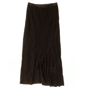 NEW Black Soft Maxi Skirt